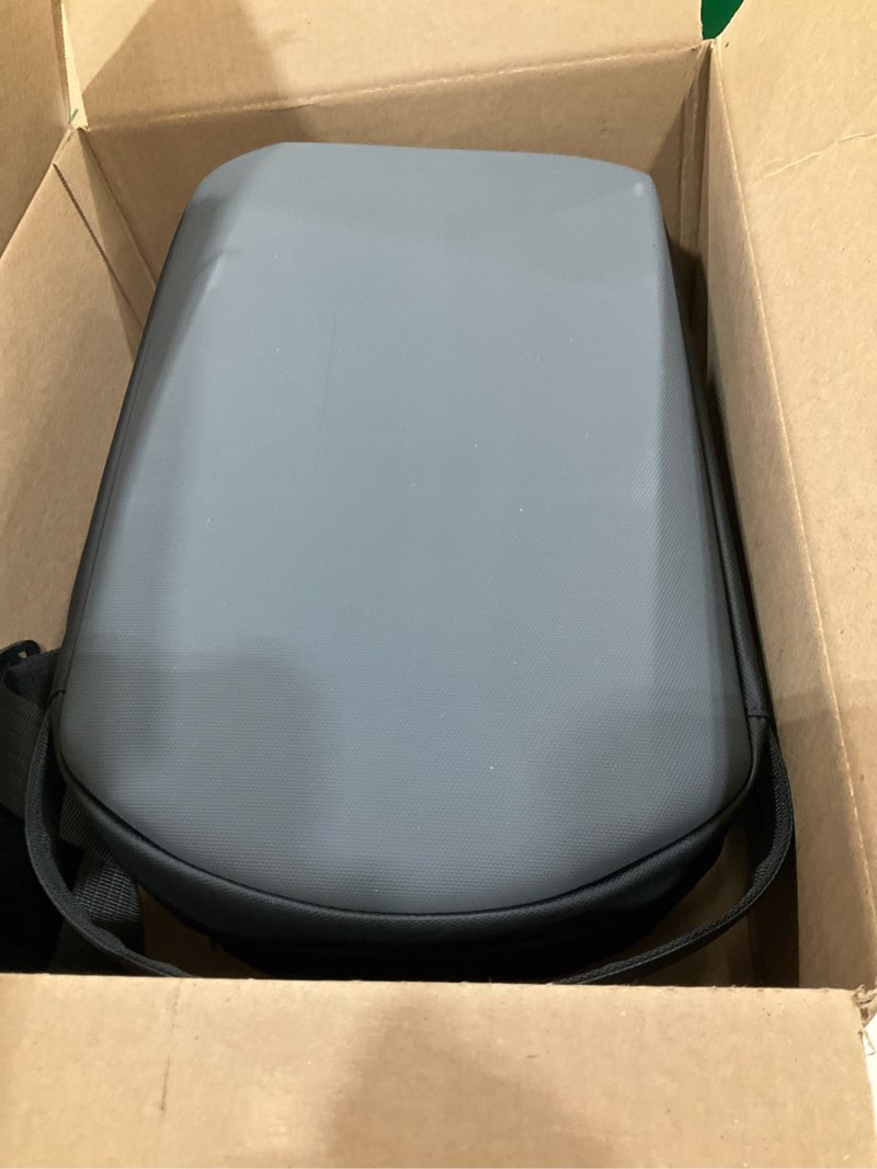 Condition photo showing New/Like New for Relohas Hard Shell Travel Sling Bag Compatible With Nintendo Switch 2, Protective Case with Water-Resistant Design, Adjustable Strap & Organized Storage (Grey)