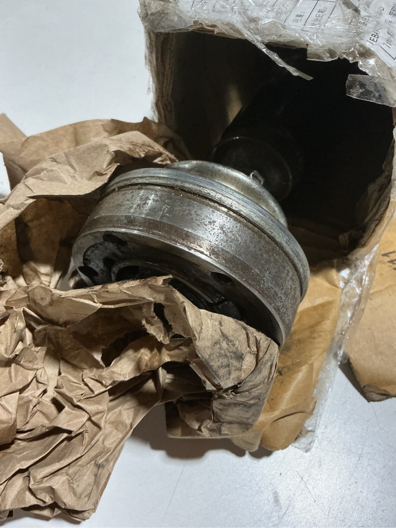 Condition photo showing As Is for BDFHYK 936-085 Rear Drive Shaft Complete DriveShaft Assembly Compatible with Jeep 2003-2006 Wrangler L4 2.4L, 1997-2002 Wrangler L4 2.5L, 1997-2006 Wrangler L6 4.0L, 4WD, 93.4'' WB 936-085 15.74"