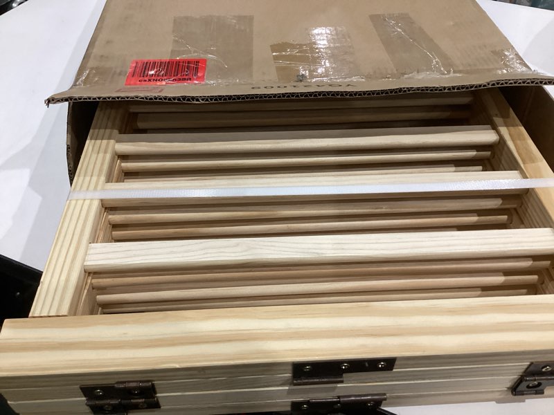 Condition photo showing Good Condition for yocan paint-free wooden freestanding dog gates for the house,doorways, stairs,wood dog fences indoor pet gate,step over fence-4 panel h:16.9" ?4 panels?16.9"h