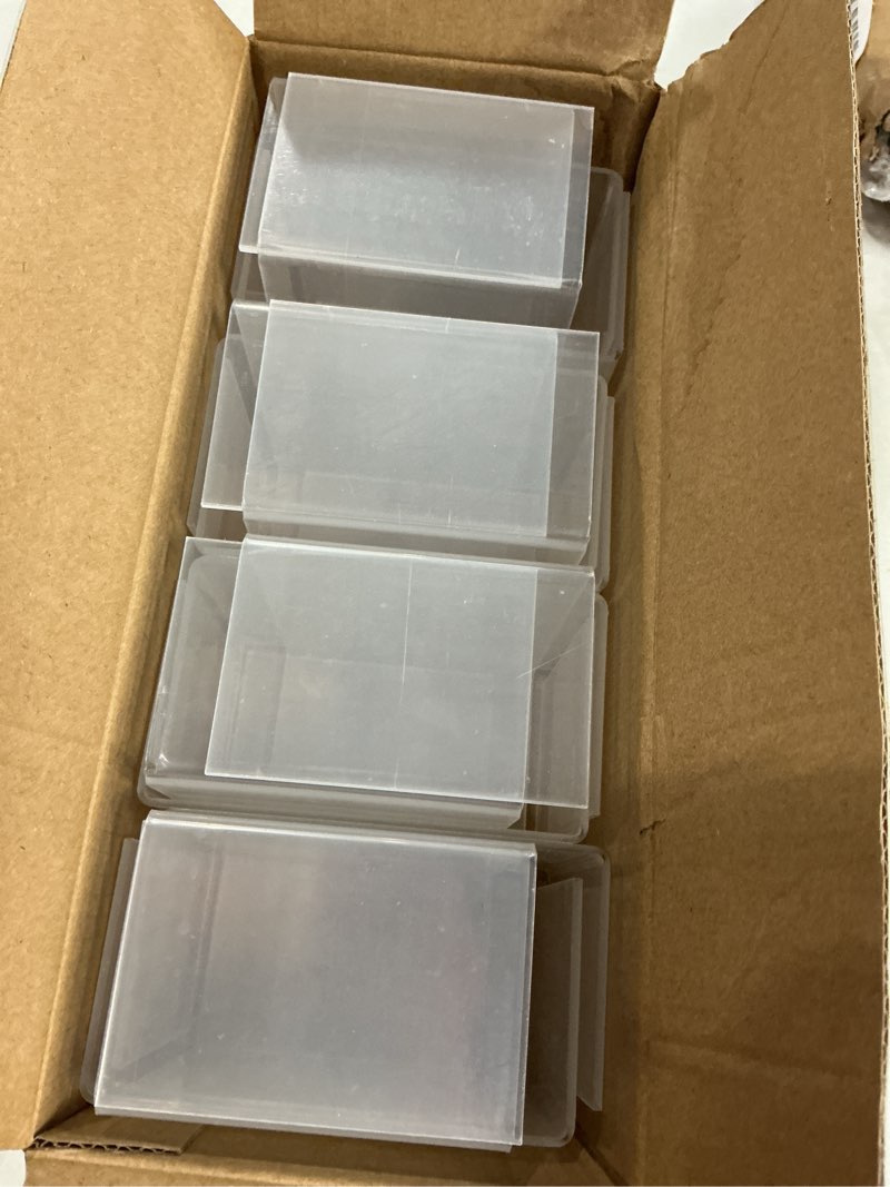 Condition photo showing Good Condition for hedume 16 pack clear acrylic display risers, 4.4" x 3.2" x 2.2" display stand for figures, buffets, dessert, cupcakes, candy, jewelry and collectibles