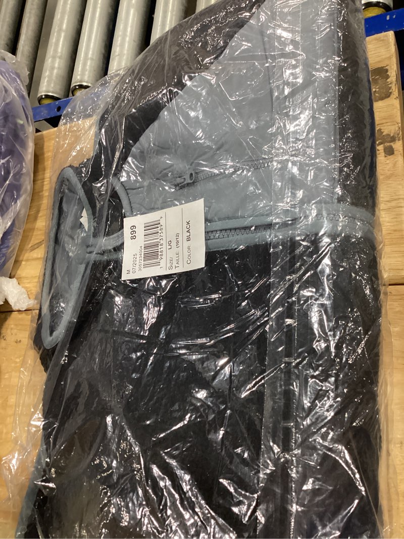 Condition photo showing New/Like New for the children's place boys' long sleeve sherpa fleece full zip jacket large black