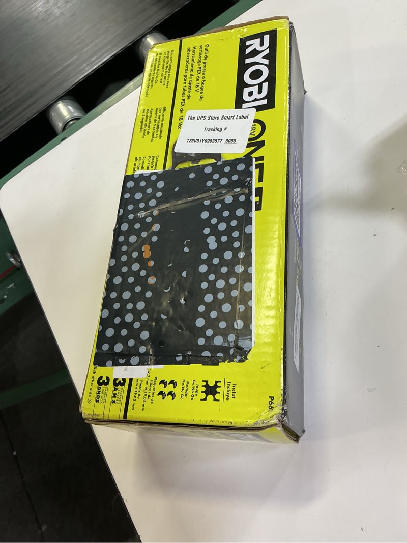 Condition photo showing New/Like New for ryobi oneand 18v pex crimp ring press tool tool only p661 | battery and charger sold separately