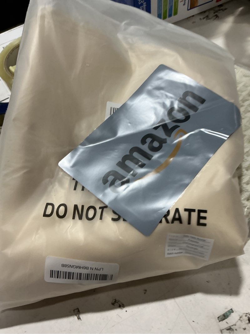 Condition photo showing Good Condition for 10-pack champagne 12 x 108 inches long premium satin table runner for wedding, decorations for birthday parties, banquets, graduations, engagements, table runners fit rectange and round table champagne 10 pack