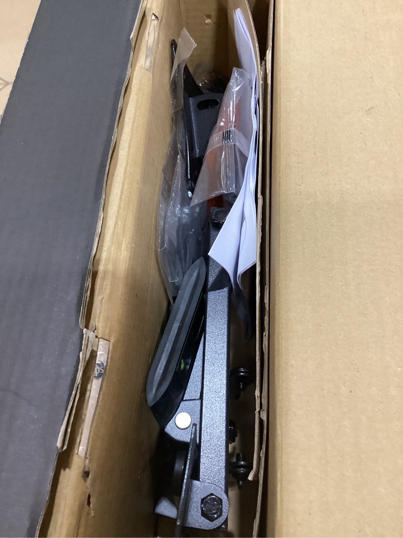 Condition photo showing As Is for pipishell full motion tv wall mount with led light for echo show 21/15 and 13?–43? tvs up to 44 lbs, max vesa 200 x 200mm, backlit tv mount with music sync, rotation swivel extension tilt, pisf06b 13-43 inch tv mount with led