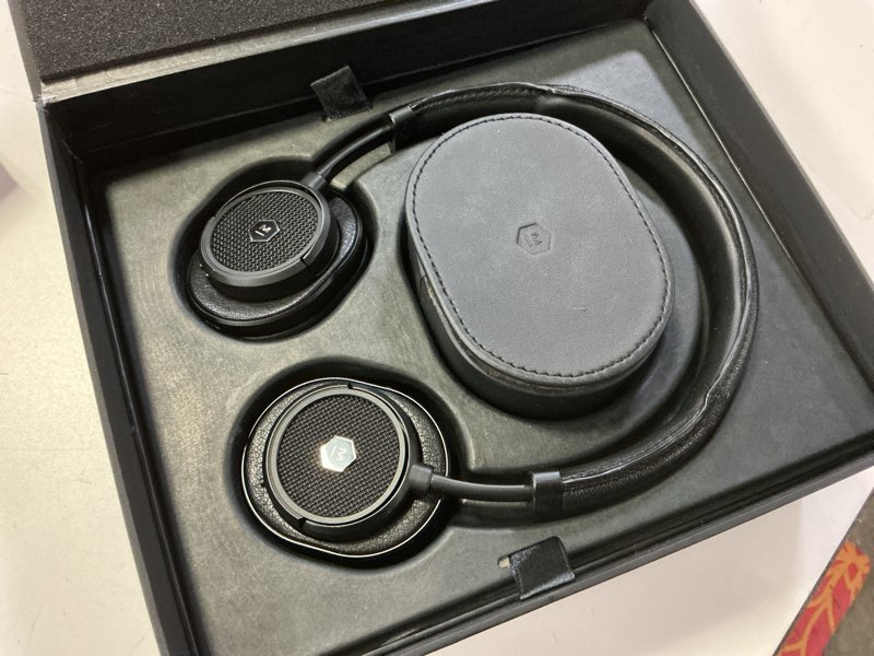 Condition photo showing Good Condition for Master & Dynamic MW50+ Wireless Bluetooth Headphones - Premium Over-The-Ear Headphones - Noise Isola