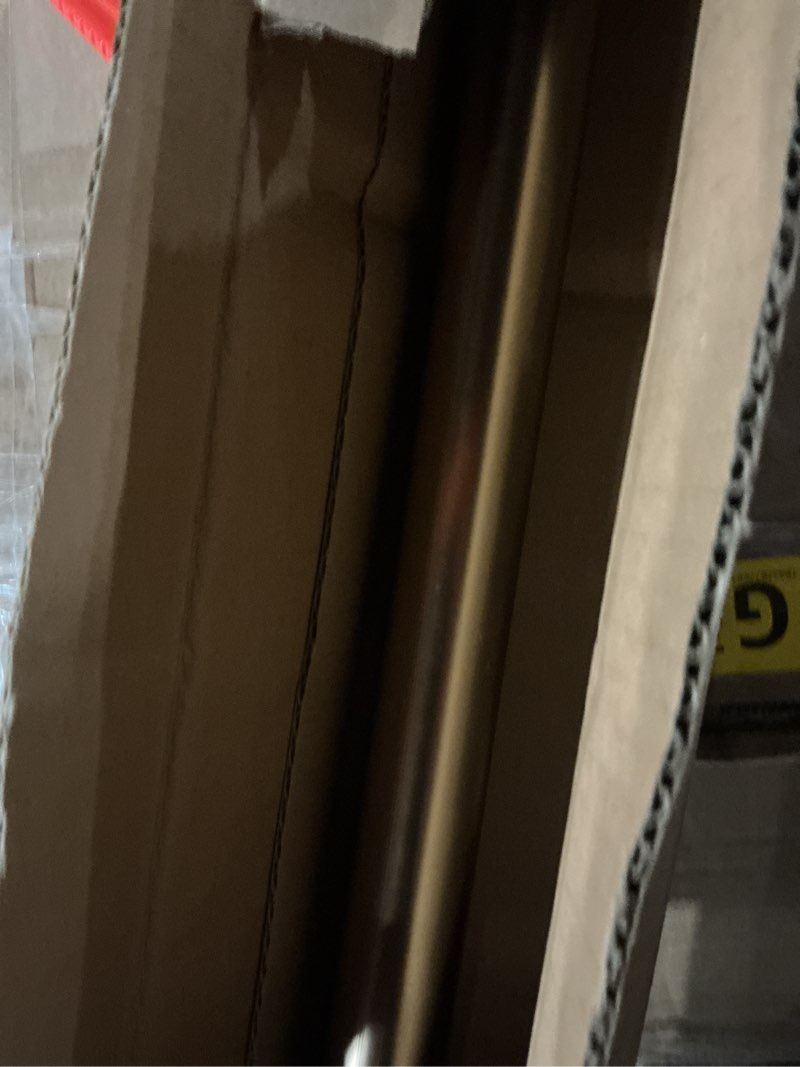 Condition photo showing Good Condition for Ivilon Tension Curtain Rod - Spring Tension Rod for Windows or Shower, 54 to 90 Inch. Warm Gold 54" to 90" Warm Gold