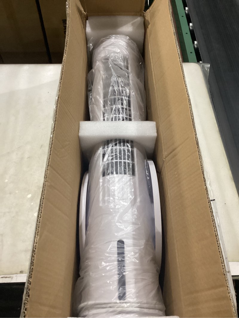 Condition photo showing New/Like New for Evaporative Air Cooler, 35" Windowless Air Conditioner Portable w/3 Speeds, 25ft Remote, Smart Timer & Water Tank, Portable Air Conditioners No Windows Needed, 90°Oscillating AC Unit for Room