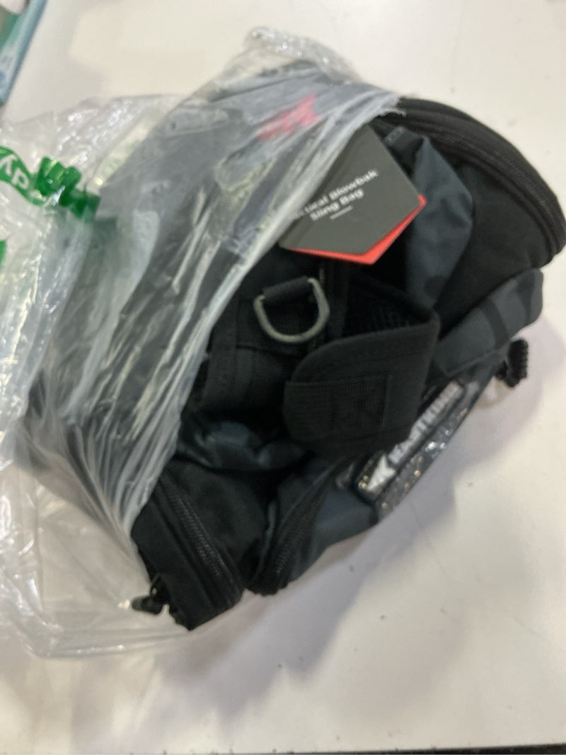 Condition photo showing New/Like New for kastking blowbak tactical sling tackle bag-lightweight fishing backpack storge fishing gear and equipment,gift for men g: double shoulder-black camo?16.9” x 10.6” x 8.3”? large