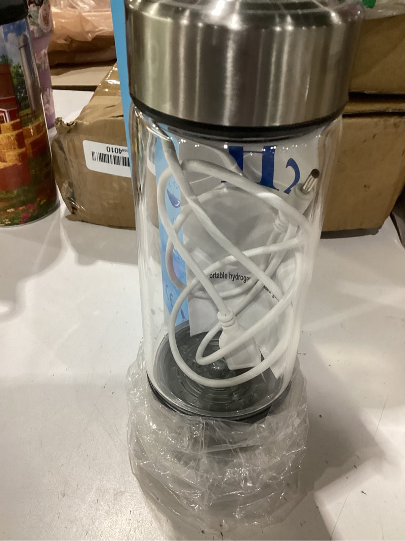 Condition photo showing Good Condition for hydrogen water bottle, portable hydrogen water ionizer machine, rechargeable hydrogen water bottle generator,with pem spe technology hydrogen water cup for exercise, travel