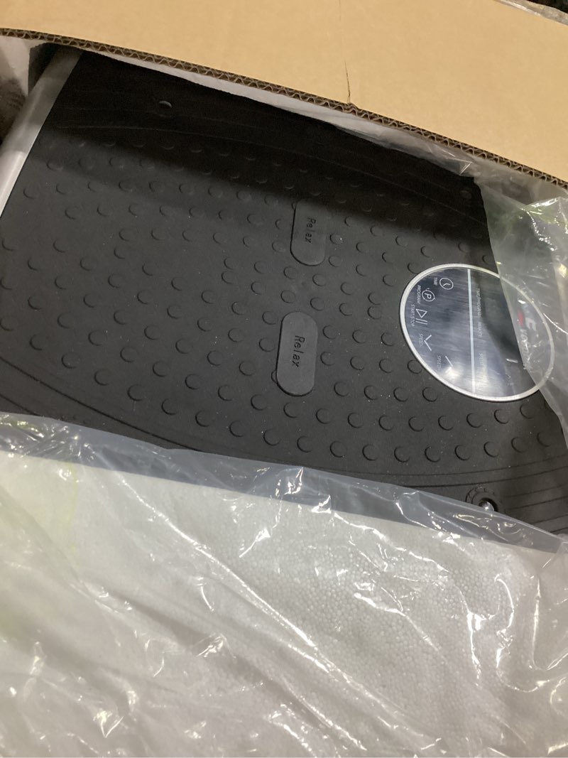 Condition photo showing As Is for Vibration Plate Exercise Machine, 2026 EvoSpark Dual Motor Vibration Plate for Lymphatic Drainage, 3D & 4D Whole Body Vibration Plates for Weight Loss, Shaker Workout Equipment for Women Men Home