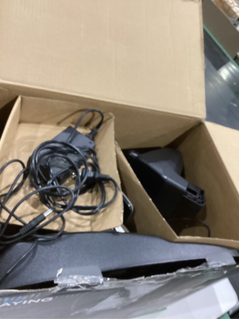 Condition photo showing As Is for Logitech G920 Driving Force Racing Wheel and Floor Pedals, Real Force Feedback, Stainless Steel Paddle Shifters, Leather Steering Wheel Cover for Xbox Series X|S, Xbox One, PC, Mac - Black Wheel Kit - Black