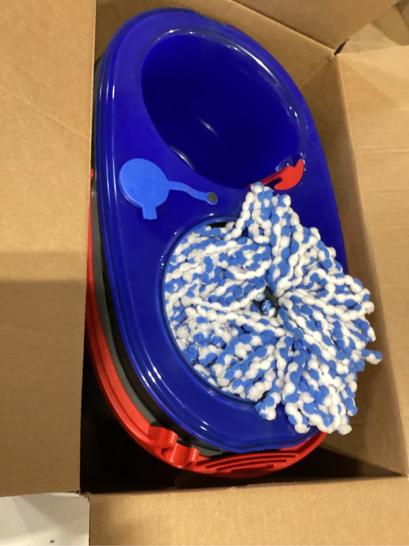 O-Cedar RinseClean Spin Mop With Bucket