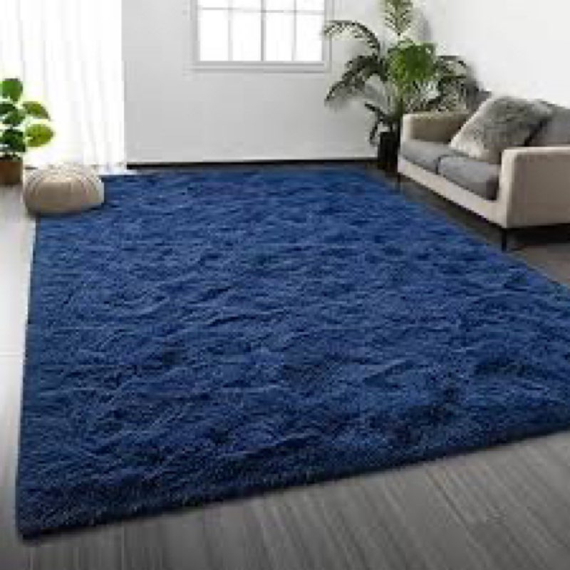 Deerhoo Large Shag Area Rugs 10 x 14, Plush Fuzzy Rugs for Living Room, Ultra Soft Fluffy Furry Rug 