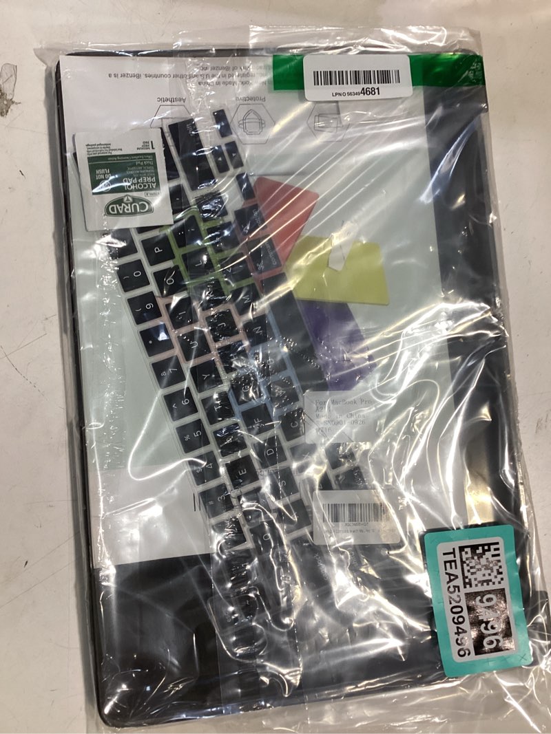 Condition photo showing Good Condition for ibenzer compatible with macbook pro 16 inch case a2141 release 2020 2019, hard shell case with keyboard cover for old version mac pro 16’’, black, t16-bk+1 for macbook pro 16" 2019 2020 a2141 black