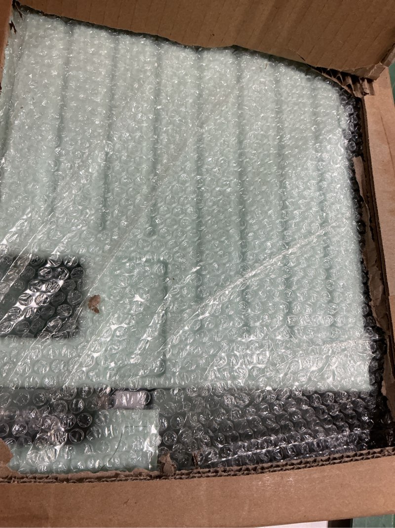 Condition photo showing Good Condition for Folding Utility Cart Portable Rolling Crate Handcart Shopping Trolley Collapsible Tool Box, with Lid, Basket on 4 Rotate Wheels, for Grocery, Office, Teacher, Travel Shop Move Luggage (Green)