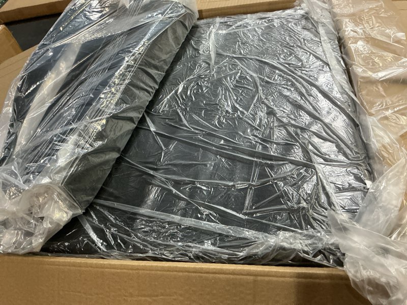 Condition photo showing Good Condition for 12 pack golf wall padding panels golf simulator padding for walls, 20"x20"x1.2" safety foam with pu leather surface for indoor impact protection black