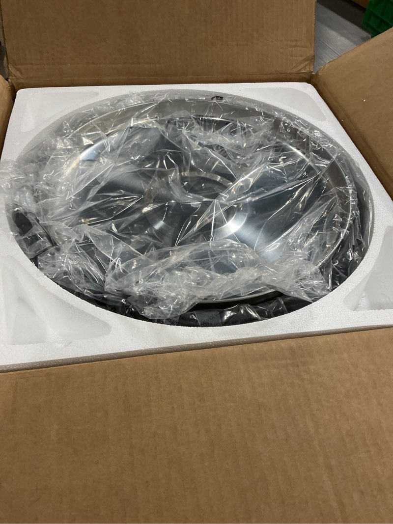 Condition photo showing New/Like New for Commercial Rice Cooker, Large Capacity 30-Cup (UnCooked), 60-Cup (Cooked) with One Touch Operation and 12-Hour Keep Warm, Easy to Use and clean, 1600W, White 30Cups White