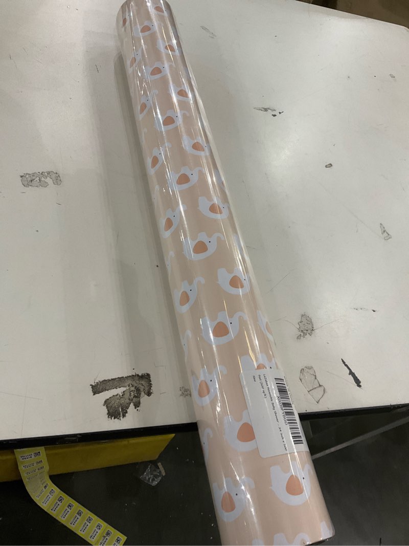 Reversible baby shower wrapping paper