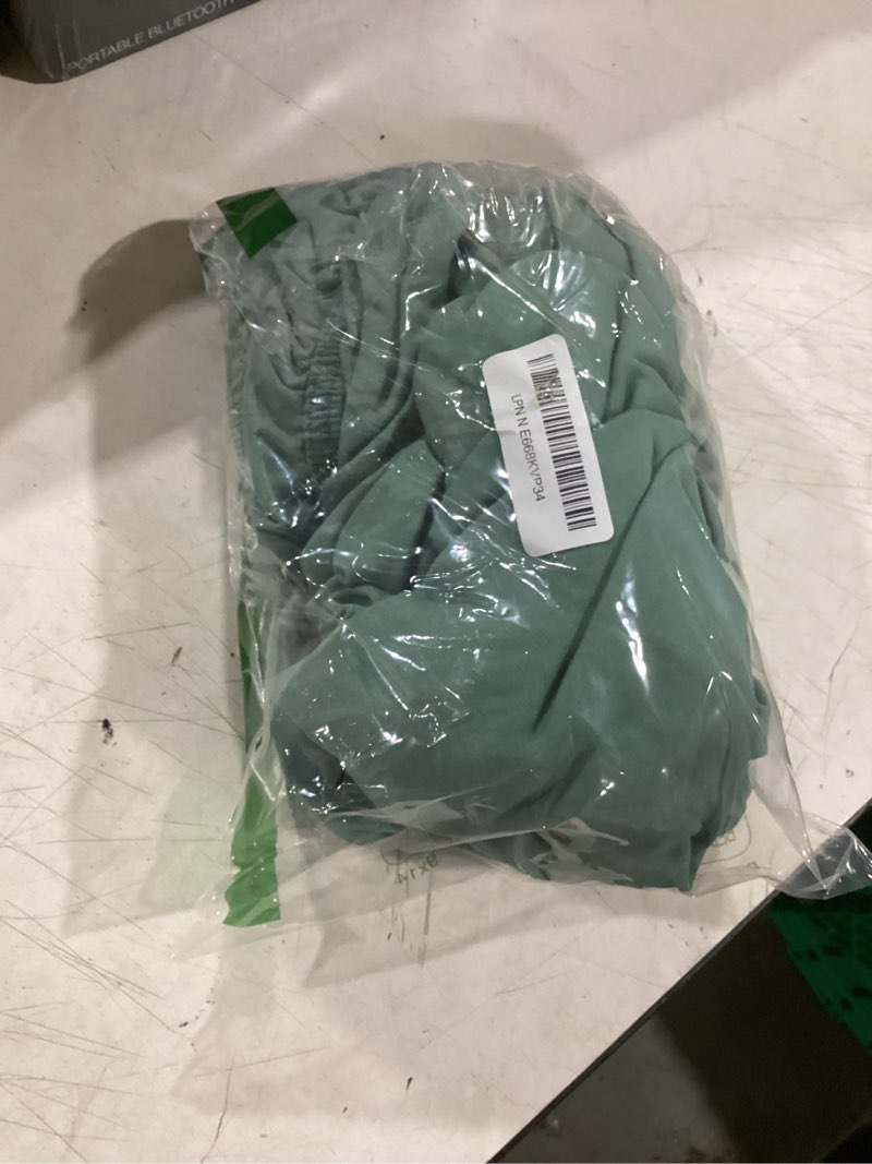 Condition photo showing Good Condition for gots organic cotton crib sheets, aegean heritage turkish cotton 200gsm, quality at first touch,1 pack toddler bed fitted mattress sheets for boys, girls cute breathable soft (sage green) sage green crib sheet (standard) – 1 pack