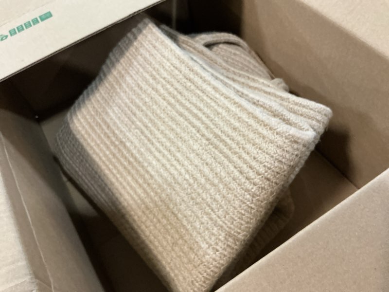 Condition photo showing Good Condition for YOUDENOVA Jute Rope Laundry Hamper Basket, 58L Tall Woven Collapsible Baskets for Blanket Organizing Clothes Hamper for Laundry Bedroom Storage