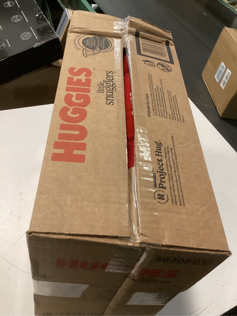 Condition photo showing New/Like New for Huggies Size 1 Diapers, Little Snugglers Diapers, Size 1 (8-14 lbs), 198 Count (6 Packs of 33), Packaging May Vary Size 1 198