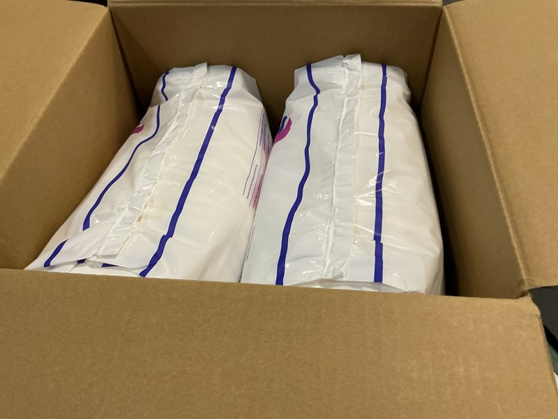 Condition photo showing Good Condition for coterie the pant, size 4, refastenable training pants for sensitive skin, hypoallergenic, super absorbent overnight leak protection, 2t/3t (20-32 lbs) 136 count size 4, 20-32 pound (136 count)