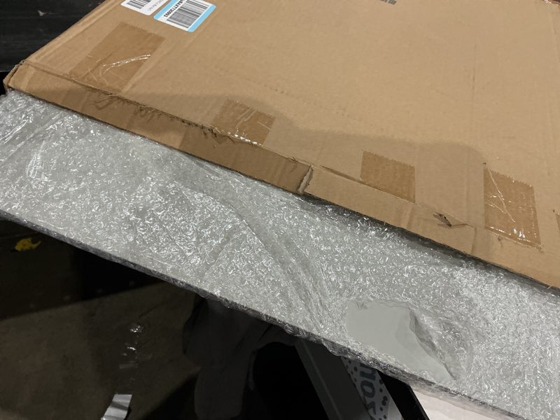 Condition photo showing Good Condition for blulu 2 pcs aluminum composite panel, 1/8" thick rectangle aluminum plastic composite sheet plate for industry crafting handcraft diy projects, brushed silver (24"x24") 2 24"x24"