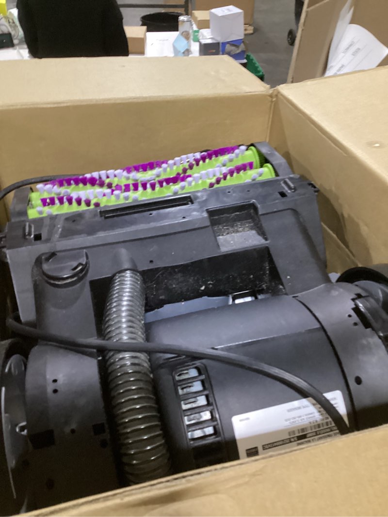 Condition photo showing Good Condition for bissell proheat 2x revolution pet pro plus, 3588f, upright deep cleaner, 30-minute dry time, dual dirt lifter powerbrush, hose & tool attachment, pet upholstery and tough stain tool included proheat revolution pet pro plus