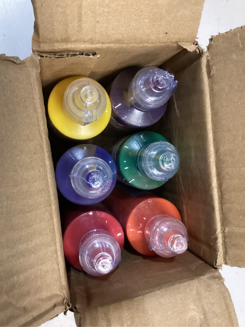 color splash! puffy paint (set of 6)
