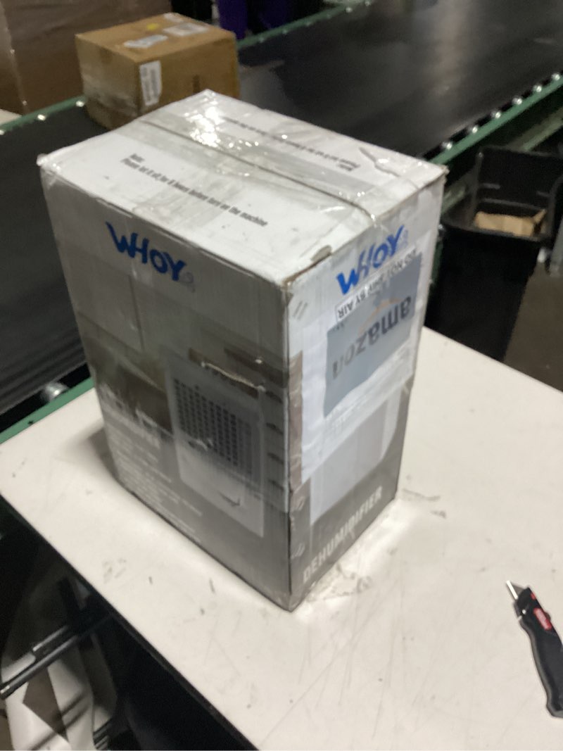 Condition photo showing Good Condition for 50 Pint Dehumidifier for Basement, Up to 1500-2000 Sq Ft, Smart App Control, Continuous Drain with Hose, Quiet Dehumidifier for Home & Office