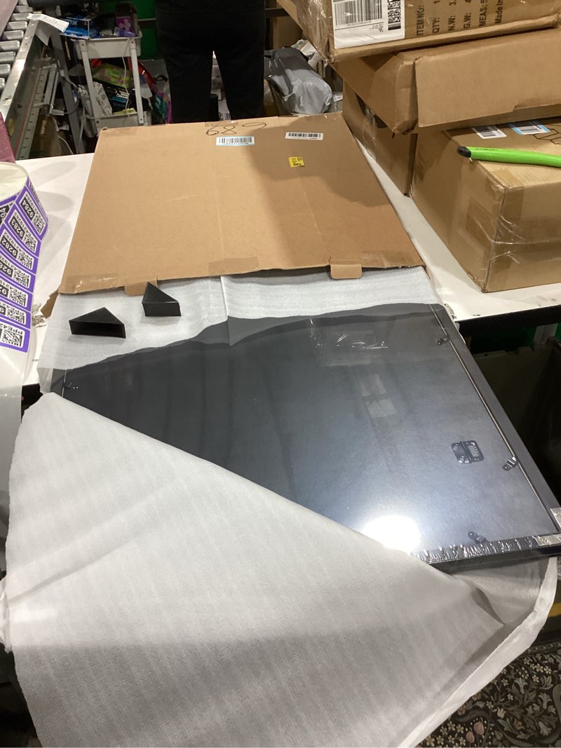 Condition photo showing Good Condition for Mxtallup 19x23 Picture Frame Solid Wood 19x23 Poster Frame for Wall 19x23Photo Frames Family Black (T22B1923)