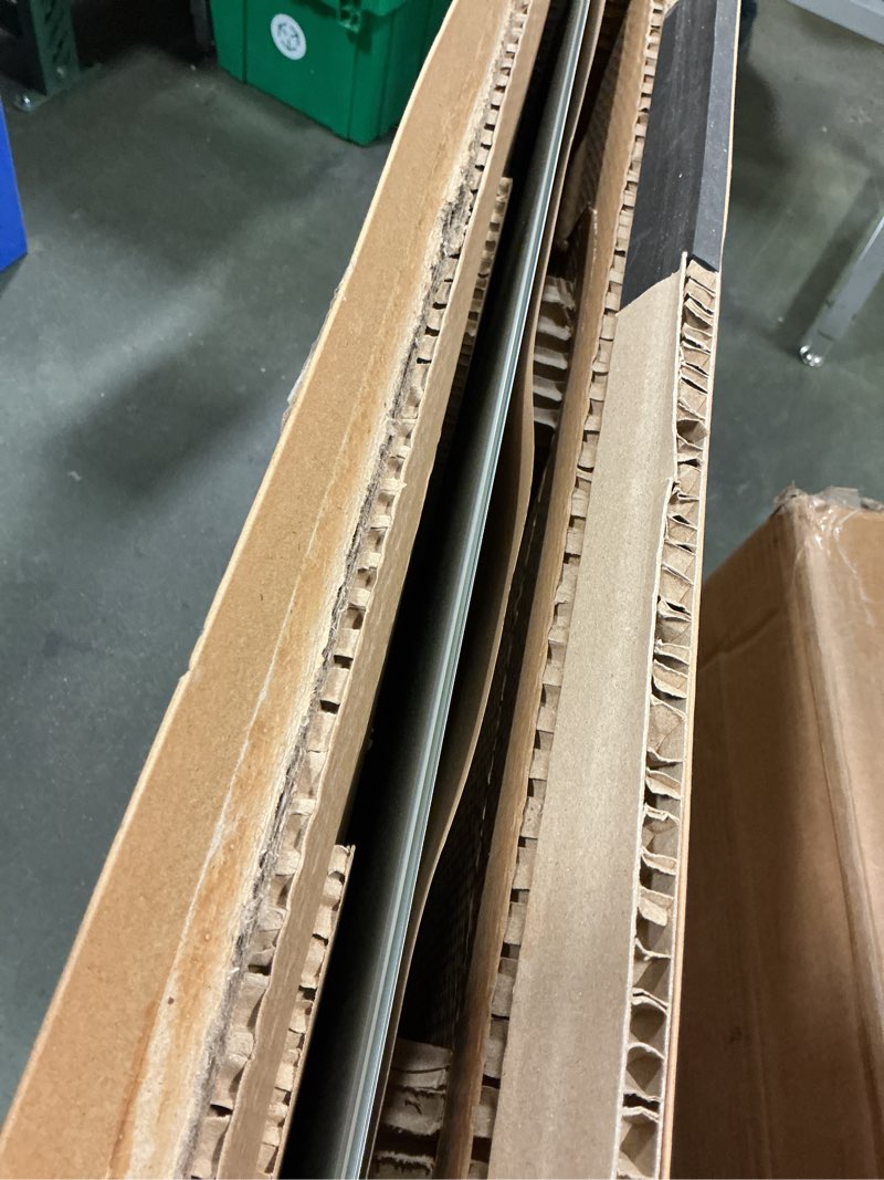 Condition photo showing Good Condition for Magnetic Glass Whiteboard - Glass Dry Erase Board 48"x36" Large Frameless Board for Walls Office School and Home 48*36 White