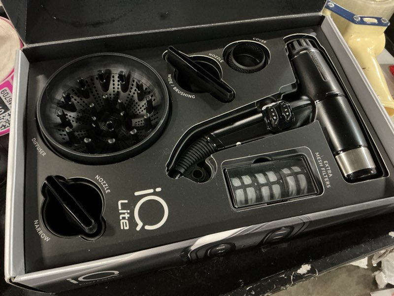 Condition photo showing Good Condition for \" ga.ma italy professional - iq lite professional hairdryer - black