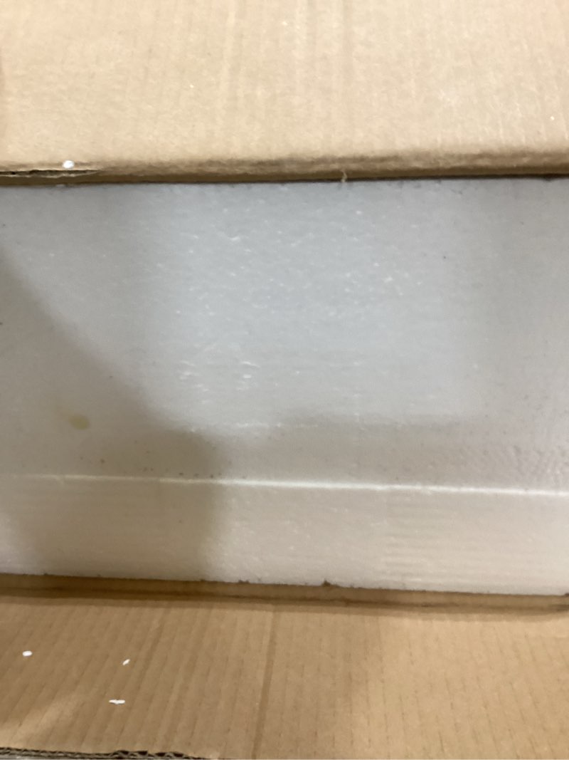 Condition photo showing New/Like New for YJ Home Larger Faux Deer Head - Rustic Wall Decor Deer Antlers,Faux Taxidermy Animal Head Wall Decor - Handmade Farmhouse Decor (White haed gold antlers, 27.5''Wx20''H) White haed gold antlers 20"L x 14"W