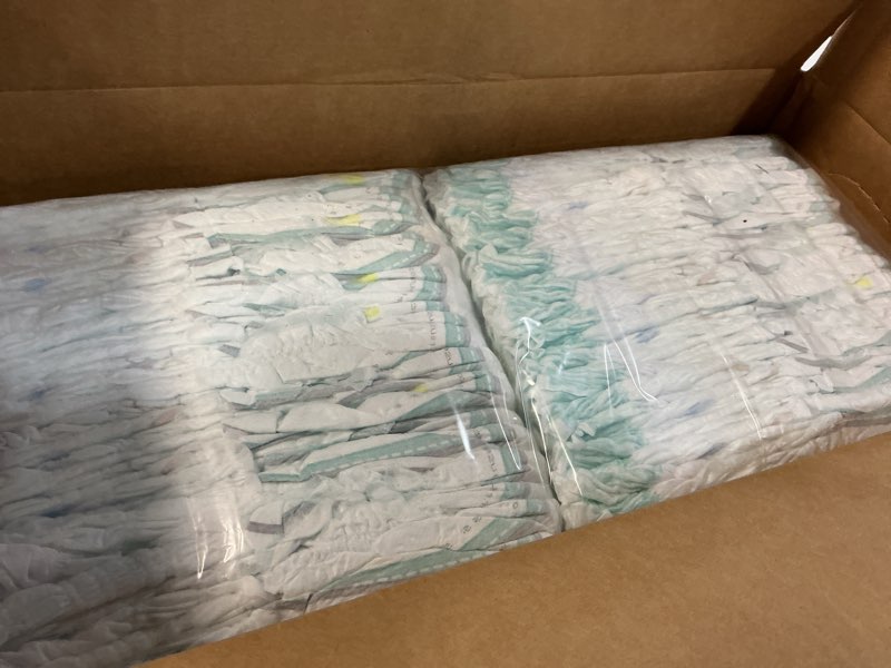 Condition photo showing New/Like New for Pampers Diapers - Swaddlers 360° - Size 6, 92 Count, up to 100% Leakproof Comfy Dry Fit, Designed for Easy Changes, Pull On Baby Diaper (Packaging May Vary) Size 6 92