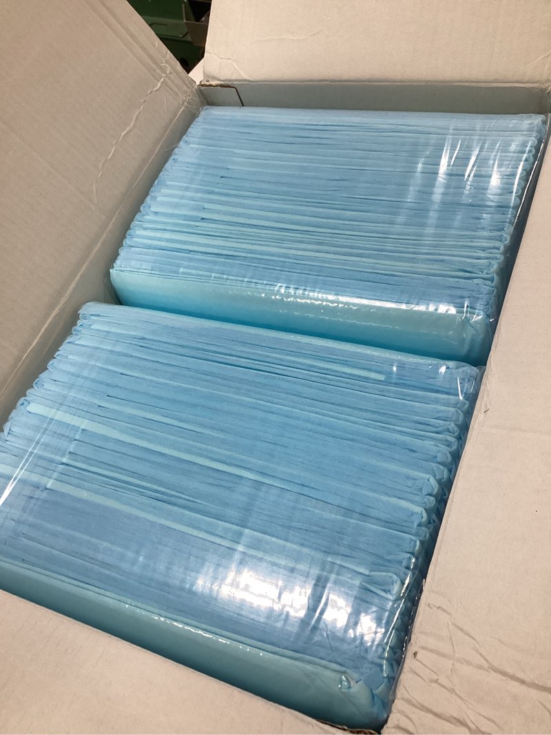 Condition photo showing New/Like New for 50 Count 36" x 36" Super Absorbency Disposable Underpads - Leakproof Quick Drying Pads for Baby, Puppy & Adults, Bed Pads, Incontinence & Dog Pee