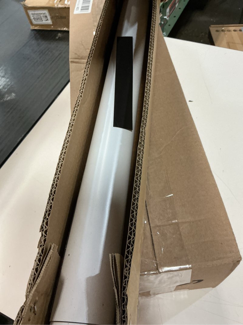 Condition photo showing As Is for Blank 40Mil Thickness Magnetic Sheet Roll,24”x 3’Strong Magnet Sheets Flexible Roll,Magnetic Paper Non Adhesive,White Vinyl Front-Printable-Sign Sheet Safe for Vehicles DIY Craft Projects 24 Inch x 3 Feet, 40 Mil