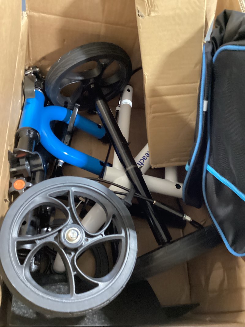 Condition photo showing Good Condition for knee scooter?knee scooter for adults for foot surgery?knee walker for foot injuries compact crutch a