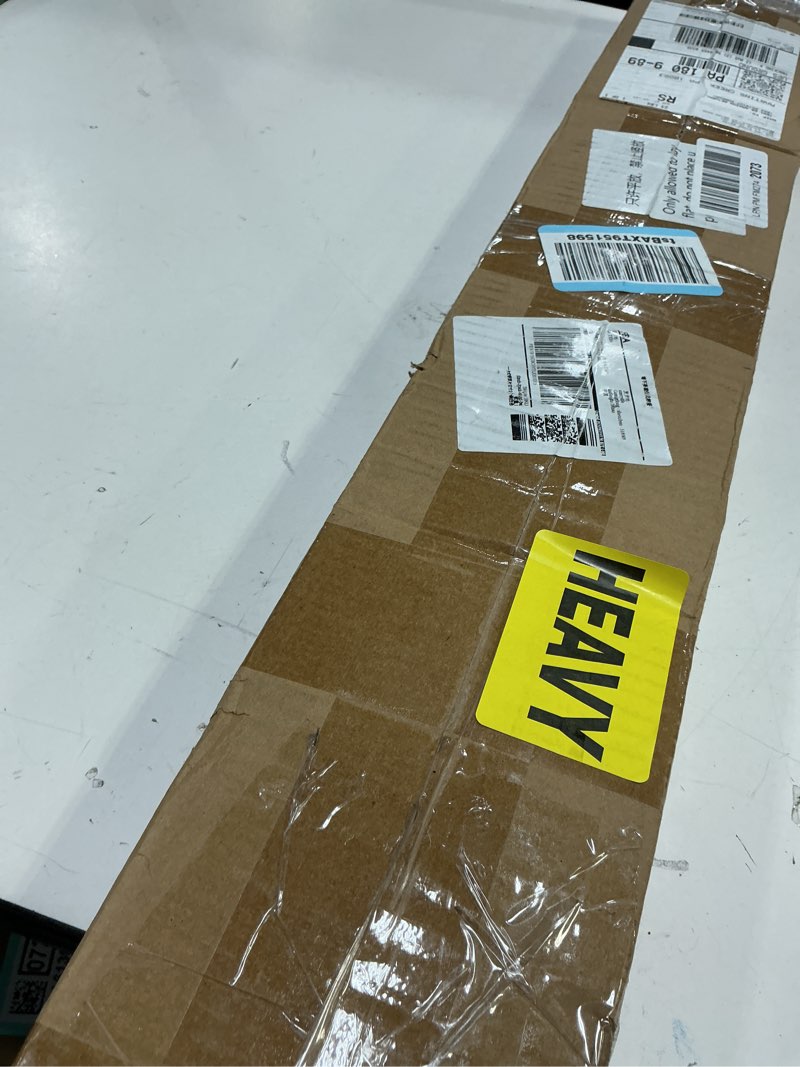 Condition photo showing Good Condition for Hidden Island Countertop Support Bracket 2 Pack White 32 Inch Heavy Duty Granite Countertop Bracket Iron Island Support Brackets for Granite Quartz Wood 32 Inch White-2 Pack