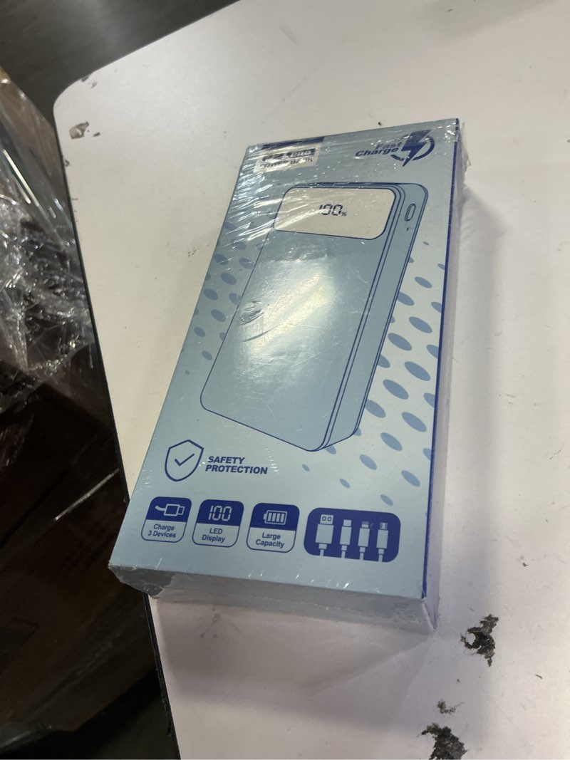 Condition photo showing New/Like New for lilio portable charger power bank?60,000mah battery pack, 22.5w power bank fast charging with usb cable, phone charger for iphone 17/16/15/14/13 all series/samsung/android, camping essentials, black