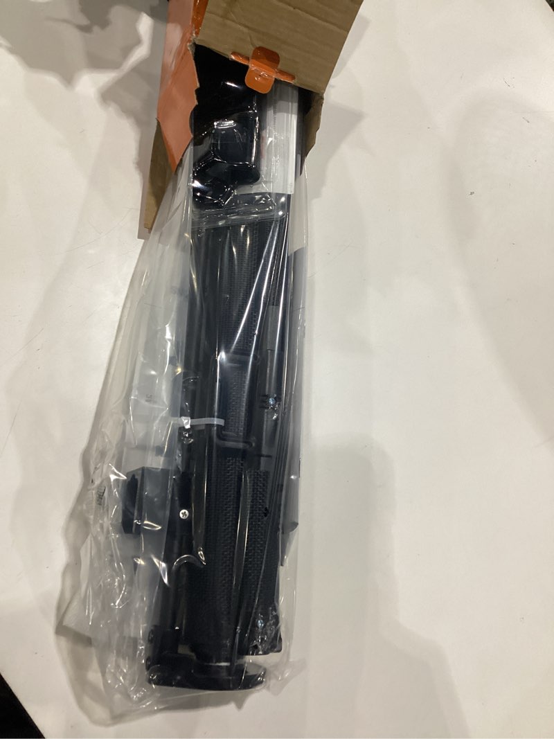 Condition photo showing Good Condition for upgraded retractable baby gate for stairs, 33"tall expands 71"wide ideal safety solution dog gate for stairs doorways hallways indoor/outdoor mesh baby gate retractable screen door(black,86cmx180cm) black 33" tall x 71" wide
