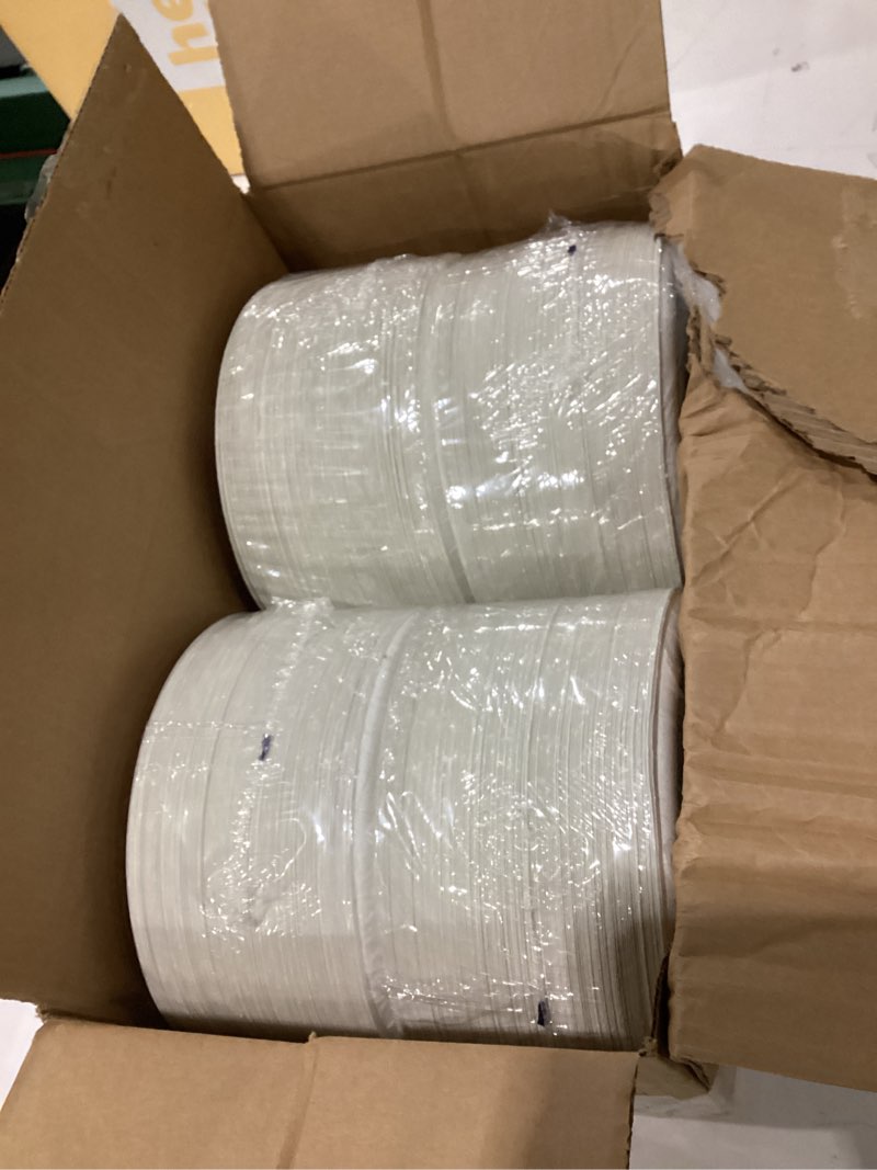 Condition photo showing New/Like New for Dixie Basic 8.5 Inch Light-Weight Paper Plates By GP PRO, White, 500 Count (125 Disposable Plates Per Pack, 4 Packs Per Case), DBP09W 8.5 inches Unwrapped