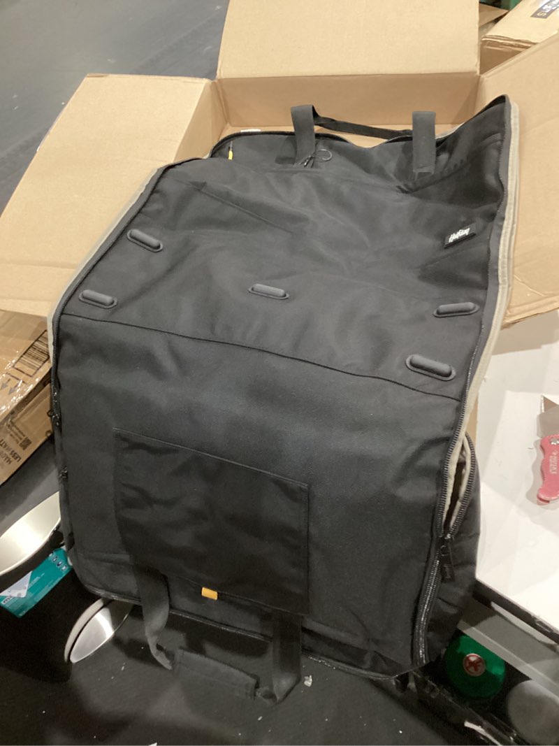 Condition photo showing As Is for halfday premium convertible duffel garment bags, jet black, 45l