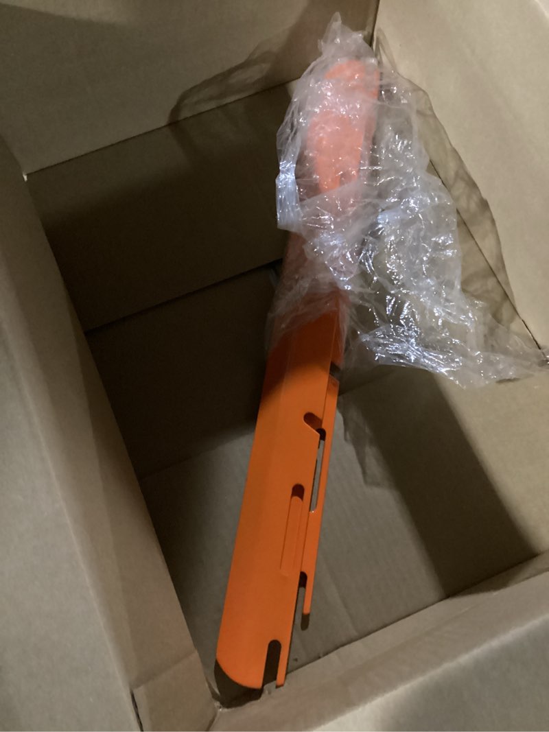Condition photo showing As Is for 2 stage snow blower drift cutters – 19in