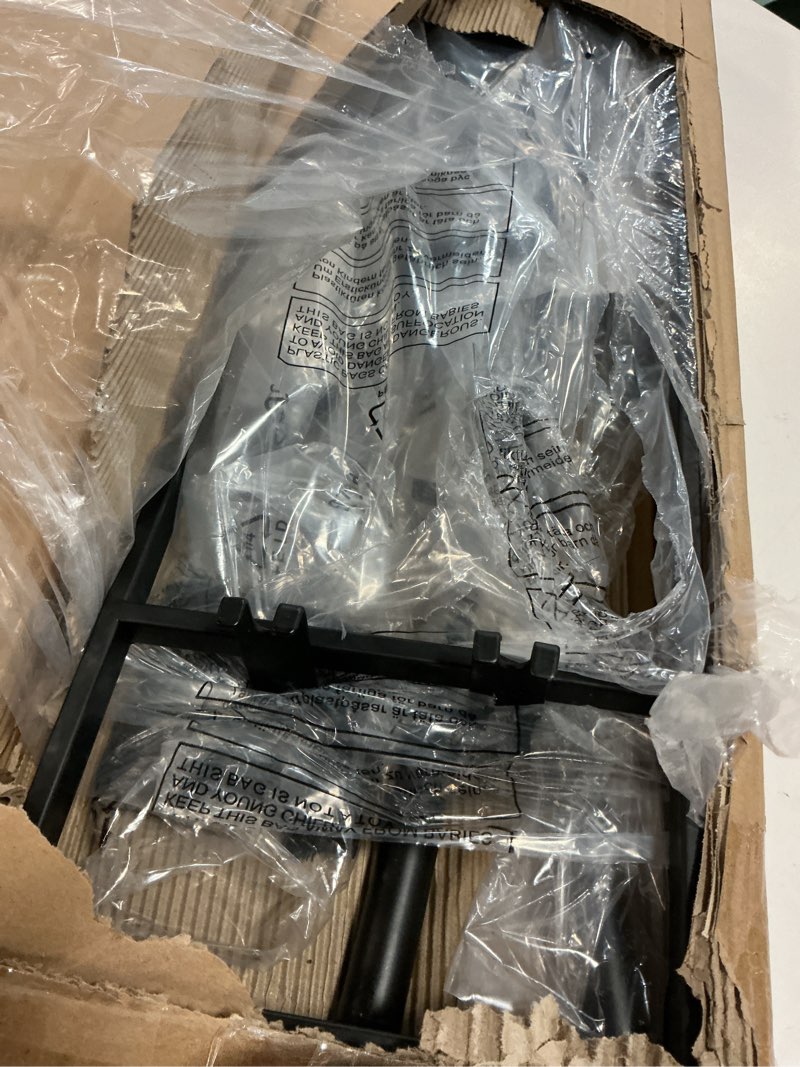 Condition photo showing Good Condition for Fire Beauty 5 Pieces Fireplace Tools Set Wrought Iron Fire Place Pit Poker Holder(Pewter)