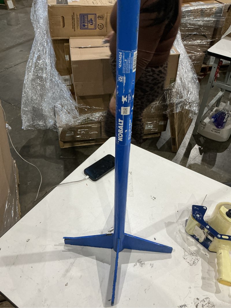 Condition photo showing As Is for kobalt 10-in x 10-in tampers