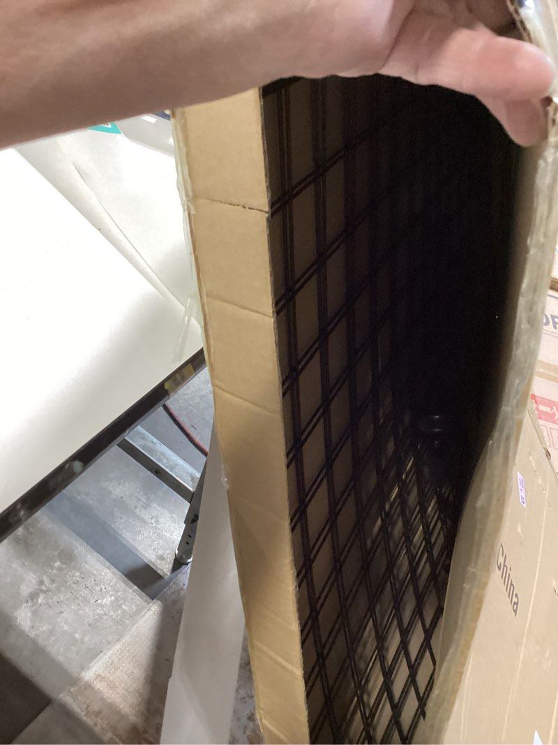 Condition photo showing Good Condition for yaocom 2 set grid wall panels, 2.5' x 4.8' gridwall panels display with ez slide-on grid legs, no hardware or tools required