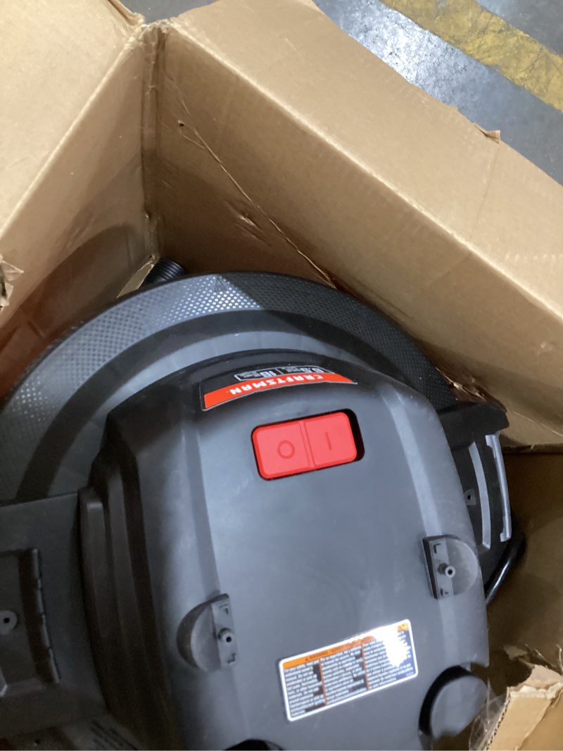 craftsman 16 gallon wet/dry vac