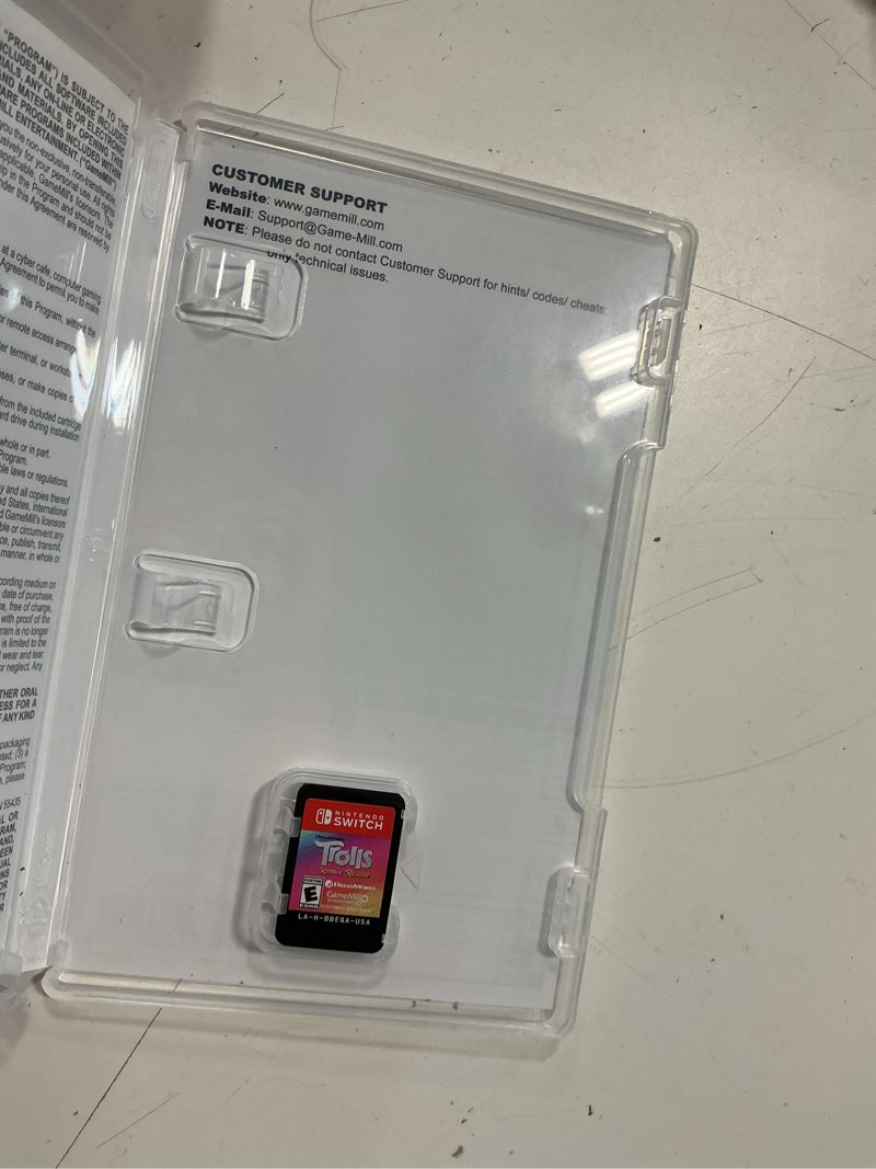 Condition photo showing Good Condition for trolls remix rescue, nintendo switch