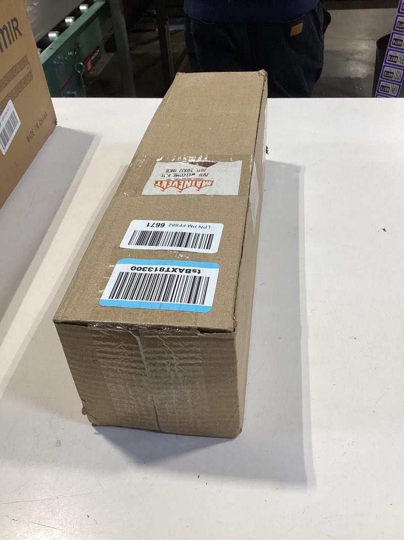 Condition photo showing New/Like New for jute doormat 30x17 inch, jute entryway rug, braided doormat, natural woven welcome mat